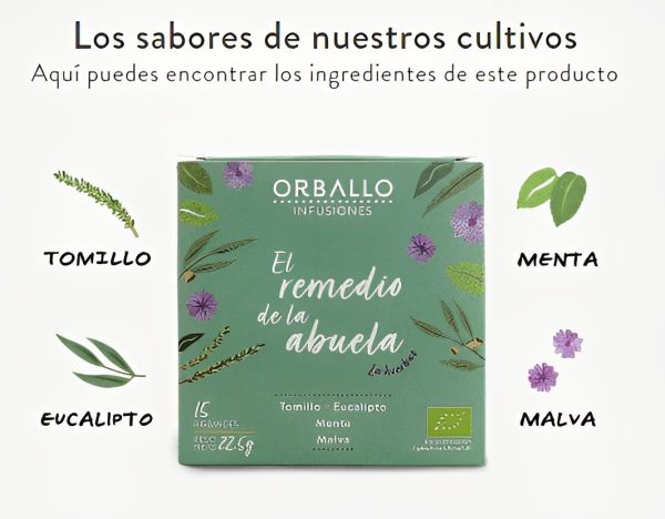 infusión para resfriados Orballo