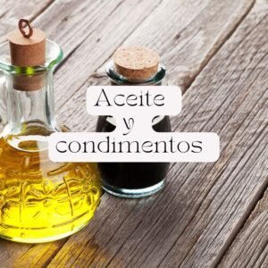 Aceite, vinagres y condimentos del Bierzo