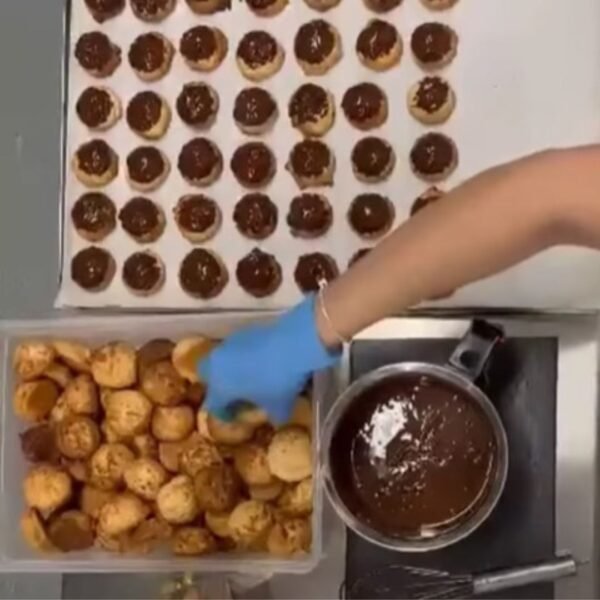 Bombones de Castaña con Chocolate Belga y Almendras - Imagen 3